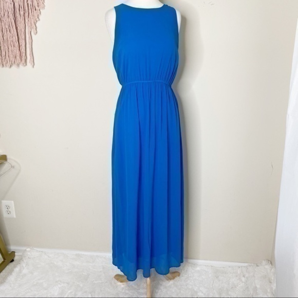 Forever 21 blue maxi dress size L